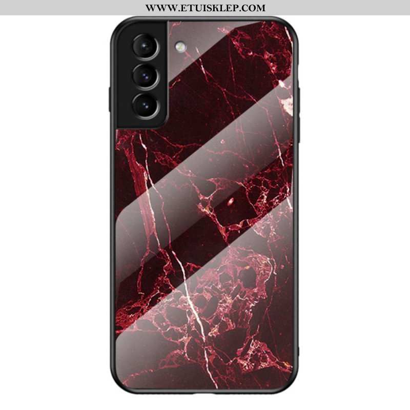 Etui do Samsung Galaxy S22 Plus 5G Szkło Hartowane W Kolorach Marmuru